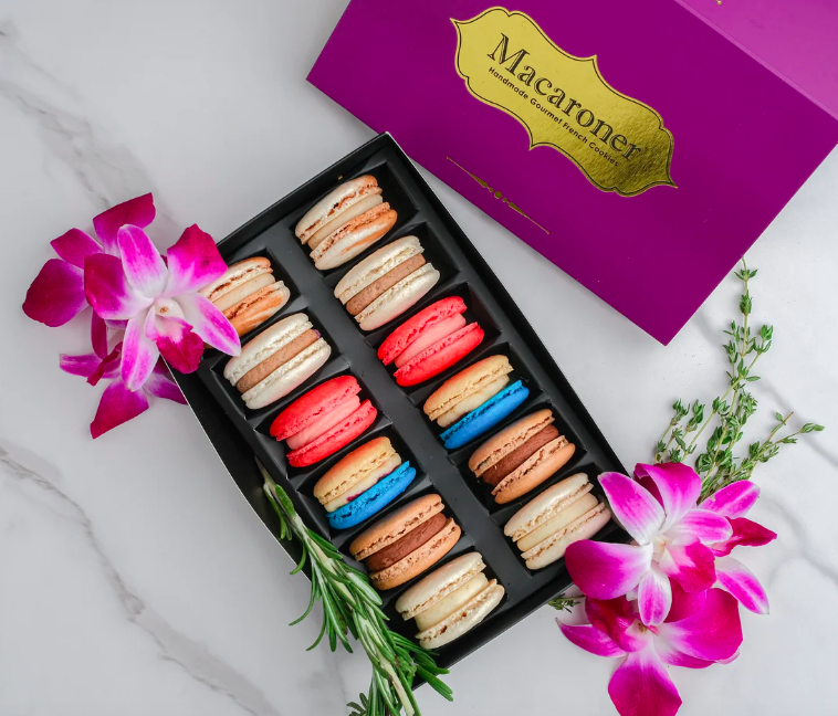 Vegan macarons from Macaroner